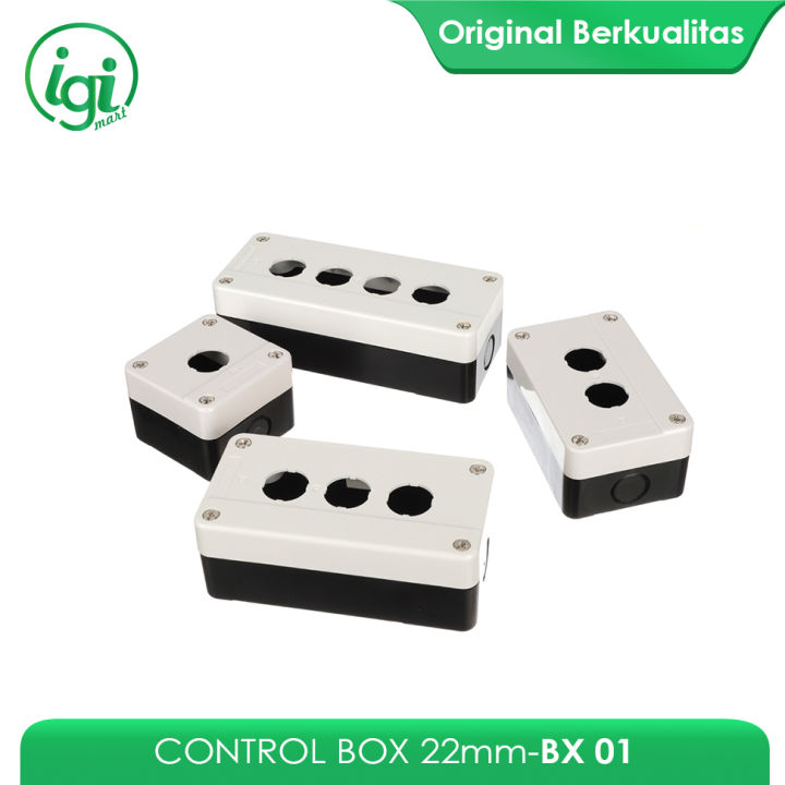 CONTROL BOX PUSH BUTTON 1 LUBANG 22mm / CONTROL BOX PUSHBUTTON 1 HOLE ...