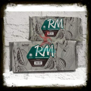 Dark Chocolate Coklat Batang Blok Parrot RM 250g DARK COMPOUND CHOCOLATE