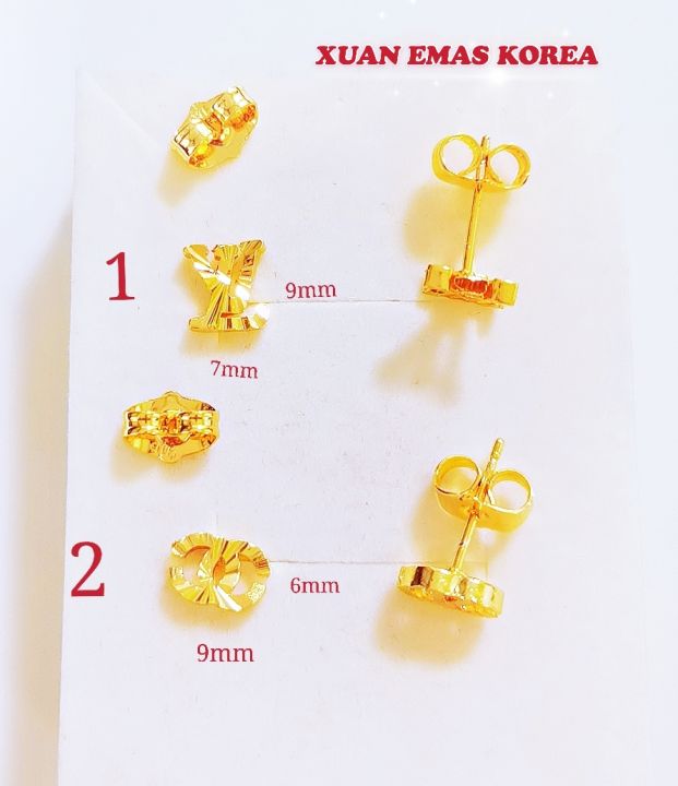 SUBANG EMAS BANGKOK EARRING GOLD PLATED