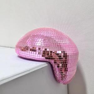 Mirror Disco Ball Reflection Glass Ball Indoor Home Party Decoration Funny Disco Table Ornament Holiday Birthday Halloween Gift2026