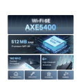 TP-Link AXE5400 Tri-Band Gigabit Wi-Fi 6E (New 6 GHz band) OneMesh Wireless WiFi Router Archer AXE75. 