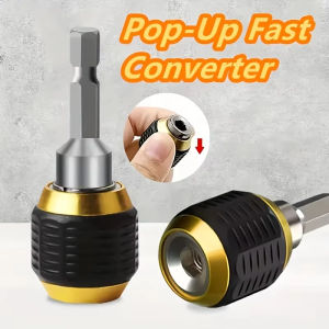 Hex Shank Connecting Rod Quick Coupling Drill Bit Electric Drill Driver Conversion Screwdriver Tool