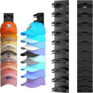 BECORATE Multi Function Hat Storage Rack Space Saving Plastic Design Over The Door Closet Organizer