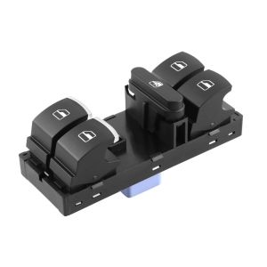 WENYOU Phía trước bên trái Công tắc cửa kính điện Năng lượng điện 5ND 959 857 Công tắc điều khiển cửa sổ chính Phổ quát Công tắc tổng Công tắc điều khiển cửa sổ Dành cho CADDY MK3 GOLF MK5 MK6 JETTA