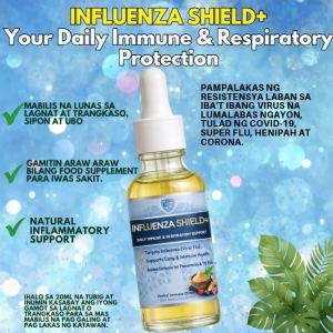 Influenza Shield Plus - Gamot Laban sa Flu Sipon at Ubo. Pampalakas ng Resistensya Laban sa Ibat-ibang Virus na lumalabas ngayon