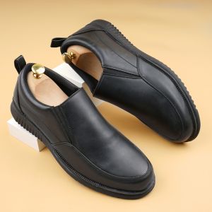 STANFORD BLACK |ManNeedMe x Monday| Sepatu Pantofel Pria Slip On Formal