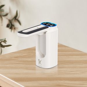 MD-C1197 Pompa Air Galon Elektrik Lipat 3 Tombol USB Charge Type C / Pompa Dispenser Flip Water Pump