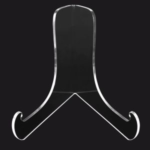 KAWAII BOX Acrylic Flat Plate Stand Clear 60-Degree Angle Display Easel Stand Tablet Holder Elegant Book Stand Picture Frame