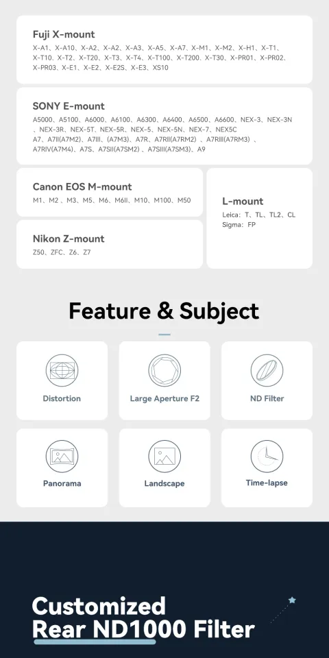 TTArtisan Magnification Manual Focus Fisheye Camera