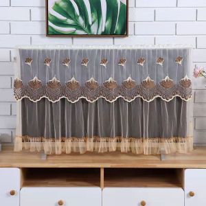 TV Cover 32 Inch 42 Inch LCD 43 Inch 50 Inch 55 Inch Desktop Hanging Flat Surface Universal Dust Cover Lace