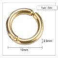 Anting Jepit Tanpa Tindik Anting Klip Anting Fake Anting Palsu Pria Wanita Titanium Anti Karat 1Pc. 