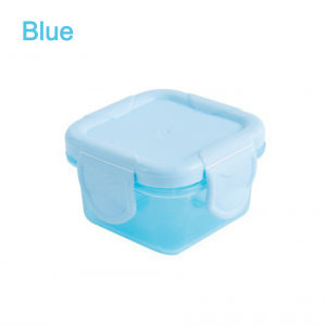 120ML Baby Food Container Airtight Storage Box Fruit Food Snack Milk Sealed Box Freezer Microwave Anti-Leak Safe Storage Box (BPA FREE)