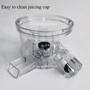 Kirilgu Suitable for SAVTM/Shiwei JE220-24M00B Large Diameter Original Juicer Juicing Cup Upper Cover Filter Screw and Other Accessories H8M4T