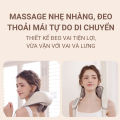 Máy MátXa Cổ Vai Gáy, Máy massage toàn thân xoa bóp giảm đau mỏi cơ, máy mát xa, gối massage cổ vai gáy, cột sống, mô phỏng kỹ thuật massage Số 8. 