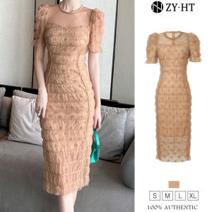 ZYHT EraVogue Womens Dresses Orange Dresses Mesh Dresses Work Dresses Hiso Dresses Vintage Dresses Work Dresses Party Dresses Evening Dresses 21146