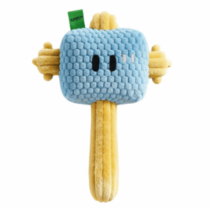 WMU7071 Creative Plush Hammer Dog Toy Wear-resistant Bite-resistant Pet Shake Sound Toy Durable Funny Pet Squeaky Toy Relieve Boredom