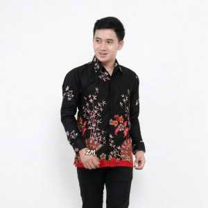 Kemeja Batik Anak Laki laki Lengan Panjang Motif Terbaru Baju Batik Anak Cowok Usia 3-10 Tahun Kemeja Batik Ayah Dan Anak Cowok Terlaris
