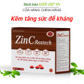Viên kẽm zinc gluconate, vitamin C, B, PP giúp tăng cường sức đề kháng, tăng cường sức khỏe - Hộp 100 viên. 