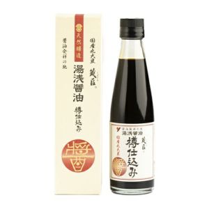 Yuasa Japanese Soy Sauce - Wooden Barrel Aged 720ml - Rich Soybean Flavor 湯浅醤油 樽仕込み