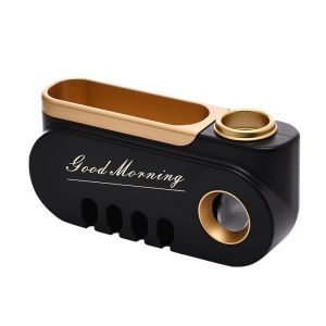 HKStorage Phụ Kiện Phòng Tắm Giá Treo Bàn Chải Đánh Răng Gắn Tường Kệ Nổi Nhà Vệ Sinh Bằng Nhựa Giá Xếp Đồ WC Giá Đa Năng Gia Dụng