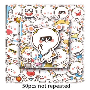 50/53PCS Erhua Emoticon Pack Cute Cartoon Sticker Children Decoration Creative Gift