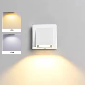 Outdoor Waterproof LED Wall Lamp 5W 10W Single / Double Head Lighting Creative Square Aluminum Simple Design for Balcony Terrace Door Aisle