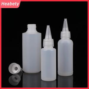 Heabety 10-1000ml Rỗng nhựa bóp Chai nhỏ giọt với nắp vặn bán trong suốt Mắt chất lỏng mực dầu sơn sắc tố container
