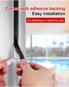 Window sealing strip selfadhesive furring strip Aluminum alloy doors and windows winter windproof