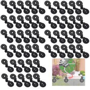 คลิปหนีบตาข่ายม่านบังแดดขนาดใหญ่50ชิ้นและคลิปหนีบผ้ากันฝนกันน้ำผ้าม่านบังแดดสามารถถอดออกและรีไซเคิลได้