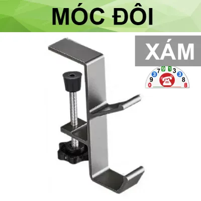 Móc Kẹp Treo Balo Túi Xách Giá Treo Cố Định Có Thể Điều Chỉnh Móc Đa Năng