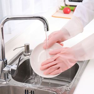 [HCM] [CỰC BỀN] Găng tay cao su rửa chén bát giặt đồ mẫu-TyHome