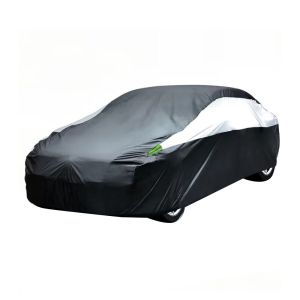 CANICE UV Protection Full Car Cover Heavy Duty Multi-Layer Design Sun Protection Cover Universal Sedan Dustcover Travel