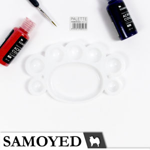 Palet Lukis / Cat / Painting / Painters Palette Plastik Samoyed PPLT-T16
