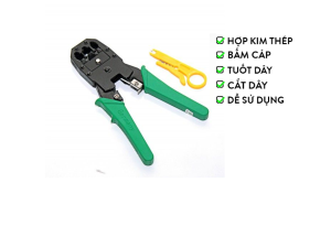 Kềm Bấm Mạng RJ45 RJ11 Đa Năng Dùng Cho Dây Mạng LAN