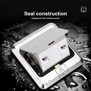 HOL Universal 250V Floor Ground Outlet Power Sockets 6 Prong Receptacle for Kitchen