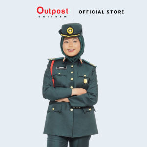 Outpost Bush Jacket Pegawai Wanita Kadet Remaja Sekolah (KRS)