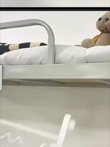 Student Dormitory Artifact No Drilling Upper and Lower Floors Hanging Clothes Storage Hooks Female Dormitory Good Items Bedhead Storage Rack