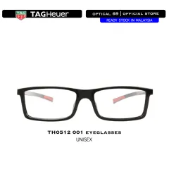 Tag Heuer Th0518 002 Urban 7 Black Red Unisex Eyewear Malaysia