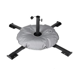Heavy Type Sun Protecting Umbrellas Base Outdoor Shades Umbrellas Steel Crosses Anchors Base For Wind Resistance