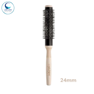 Lược Chải Nhiệt Gốm Bằng Gỗ Elchim Wooden Thermal Brush Giúp Dễ Dàng Tạo Độ Dày Tuyệt Vời