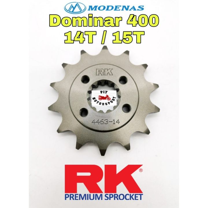 Dominar 2024 front sprocket