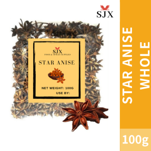 Star Anise Whole / Sangke Buo / Pure Natural Chinese Star Anise for Culinary (50g 100g) - Spices