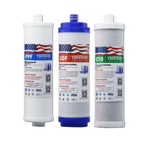 TROUWIDS Water Purifier Water Filter Complete Set 3 Stages Water Filter For Faucet
