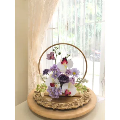 Hiasan Meja Ekonomis / Bunga Meja Polos / Rangkaian Bunga Standing / Dekorasi Ruang Tamu / Bunga Hiasan Aesthetic / Hiasan Dapur Dekorasi