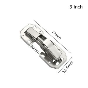 Bản lề nắp bật thép giảm chấn và không giảm chấn YG