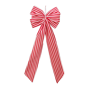 OOC Stripe Large Christmas Bow DIY Sweet Christmas Tree Topper Bow Modern Minimalist Elegant Christmas Wreaths Bow Christmas Tree