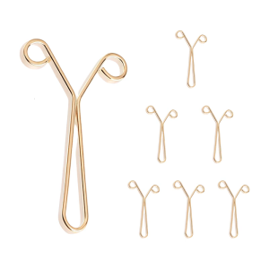 Trọng lượng nhẹ cán cạnh Cuff Clip thiết kế điều chỉnh được y hình Cuff Fastener để làm và phụ kiện thời trang