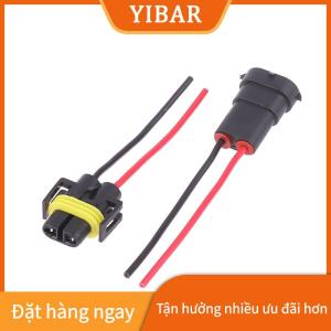 YIBAR Foglight đầu ánh sáng bóng đèn đèn 1 2pcs H8 H9 H11 Nam để nữ ổ cắm cắm Adapter kết nối cáp hệ thống dây điện khai thác
