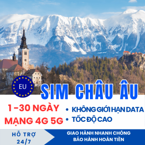 ( CÓ ESIM ) SIM DU LỊCH CHÂU ÂU 42 QUỐC GIA - Data Gói 1GB–3GB/NGÀY TỐC ĐỘ CAO | LINH HOẠT 1–30 NGÀY SIÊU TIẾT KIỆM - FREESHIP - CHƯA KÍCH HOẠT