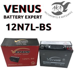 LTC Venus 12N7L-BS Battery for Motorcycle - Reliable Power Supply
